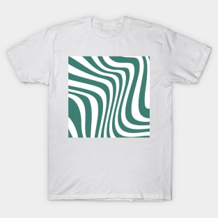 70's groovy wavy pattern T-Shirt